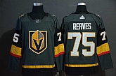 Vegas Golden Knights 75 Ryan Reaves Gray With Special Glittery Logo Adidas Jersey,baseball caps,new era cap wholesale,wholesale hats